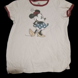 Minne mouse vintage style shirt XL